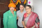Manoj Bajpai, Usha Uthup, Manoj Tiwari at Manoj Tiwari_s house warming party in Andheri, Mumbai on 23rd July 2012 (20).JPG